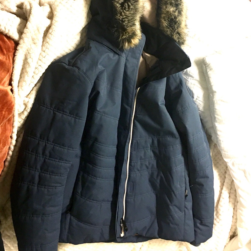 Obermeyer Tuscany II blue winter ski coat size 16